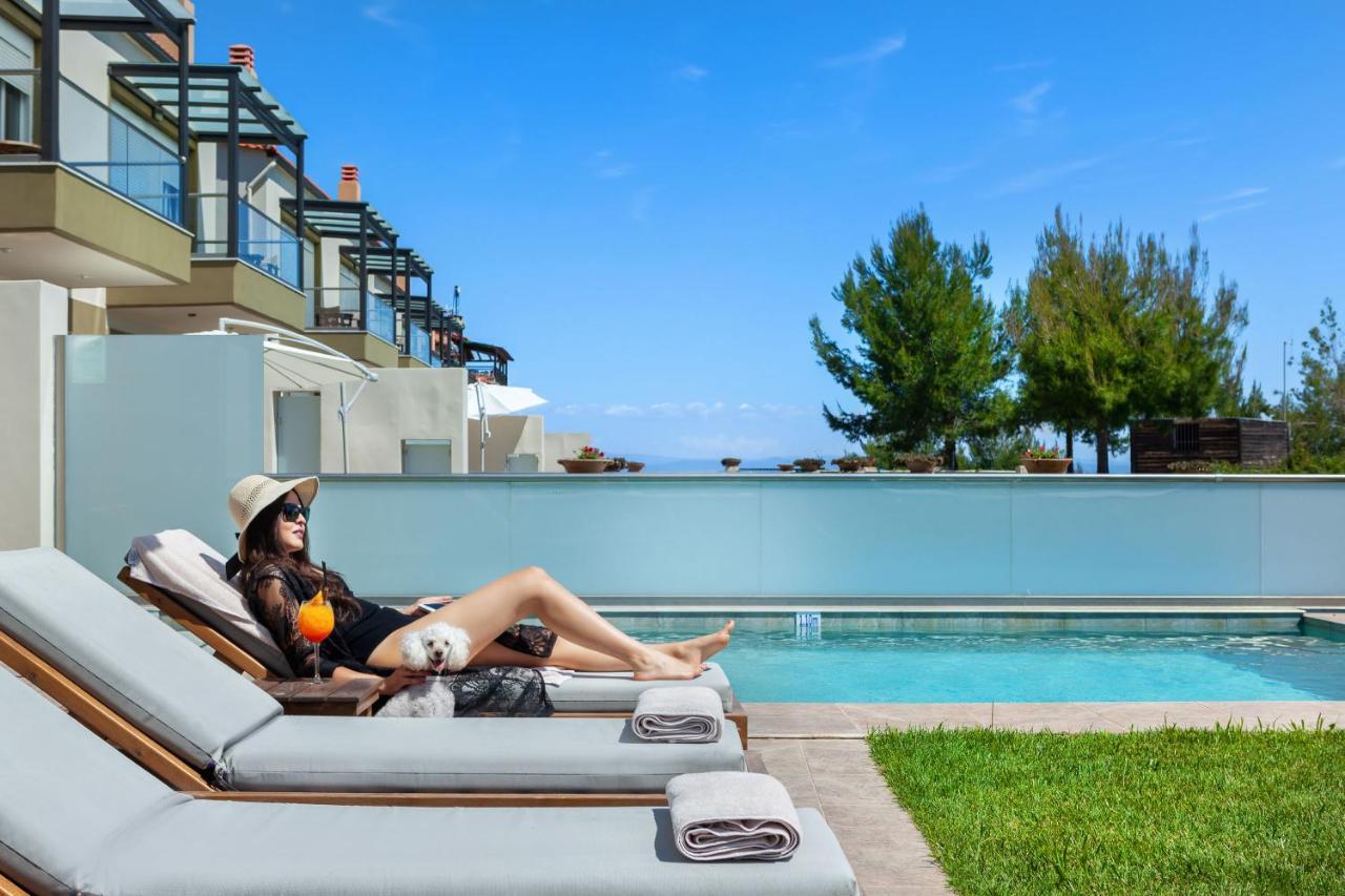 Sunny Villas Resort & Spa Hanioti Bagian luar foto
