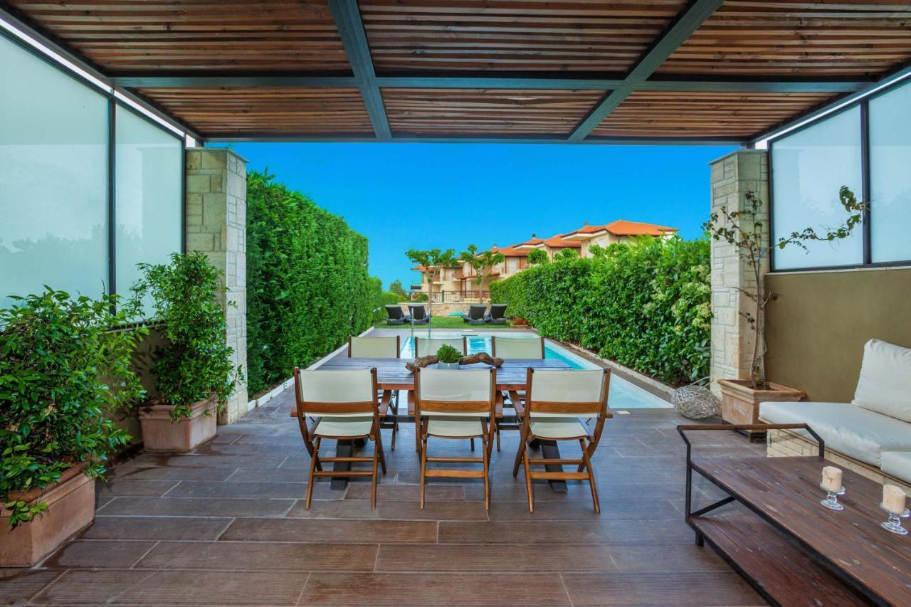 Sunny Villas Resort & Spa Hanioti Bagian luar foto